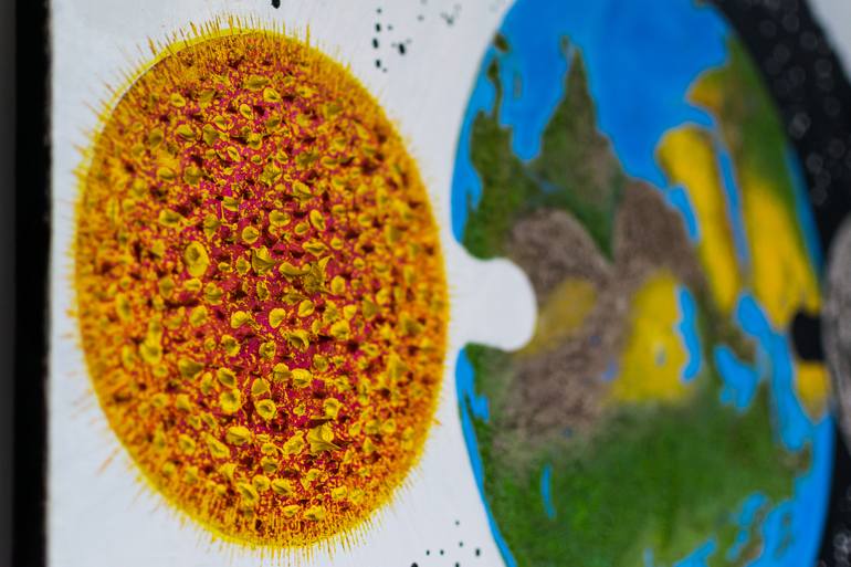 Original Simbolism Nature Painting by Slava Shakhov