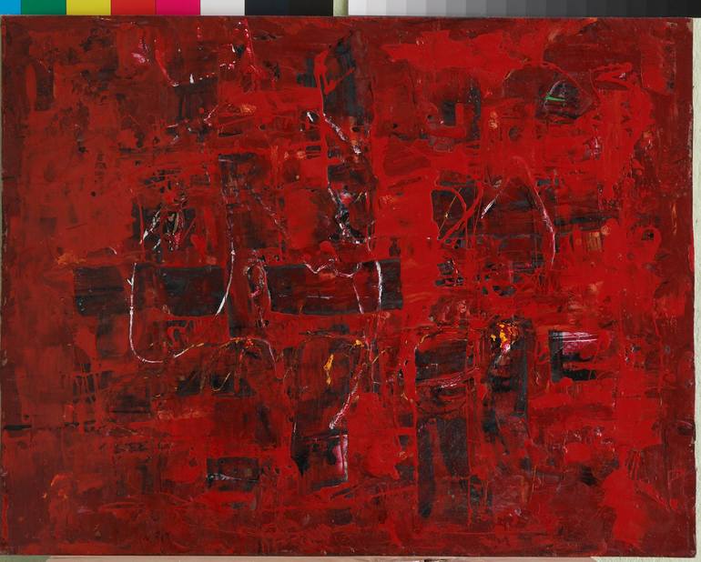 Original Abstractionism Abstract Painting by Dian Ivanov Jechev