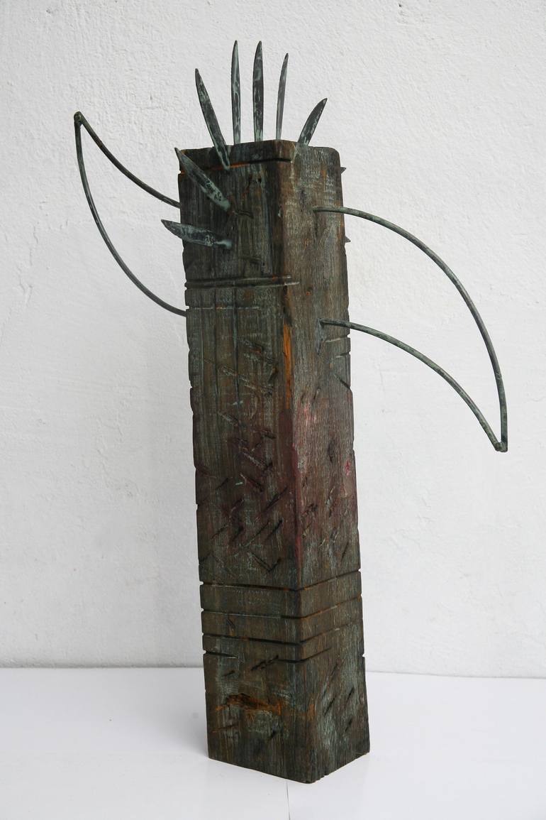 Original Figurative Abstract Sculpture by Dian Ivanov Jechev