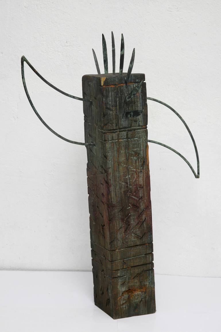 Original Figurative Abstract Sculpture by Dian Ivanov Jechev