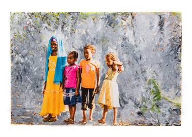 Print of Modern Children Paintings by Ronmy Art