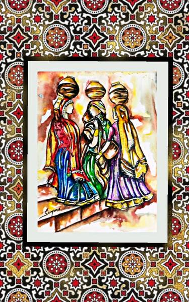 Original Culture Paintings by Sumera Nadir