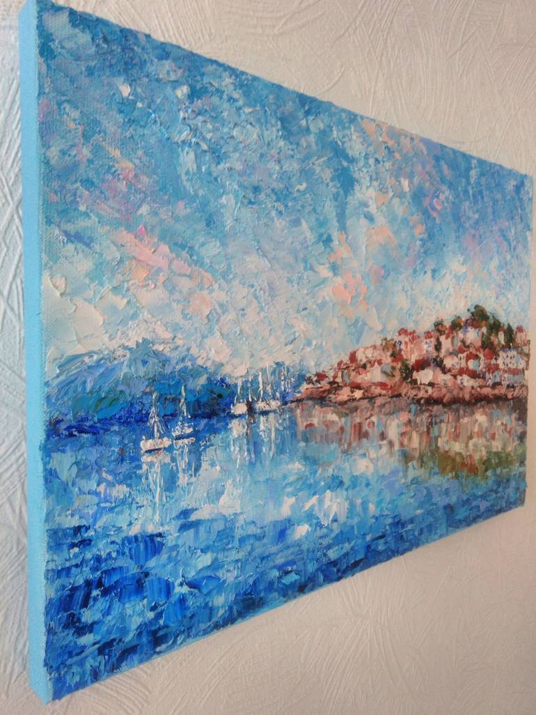 Original Landscape Painting by Oksana Moroziuk