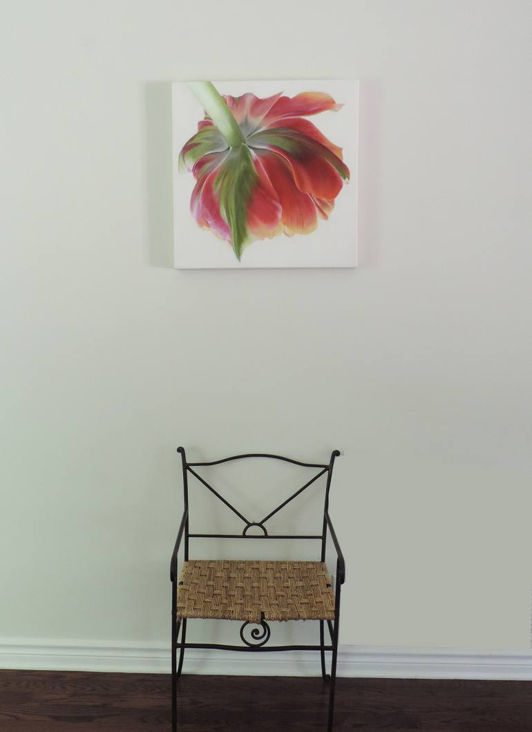 Original Realism Floral Painting by Karen Hosker