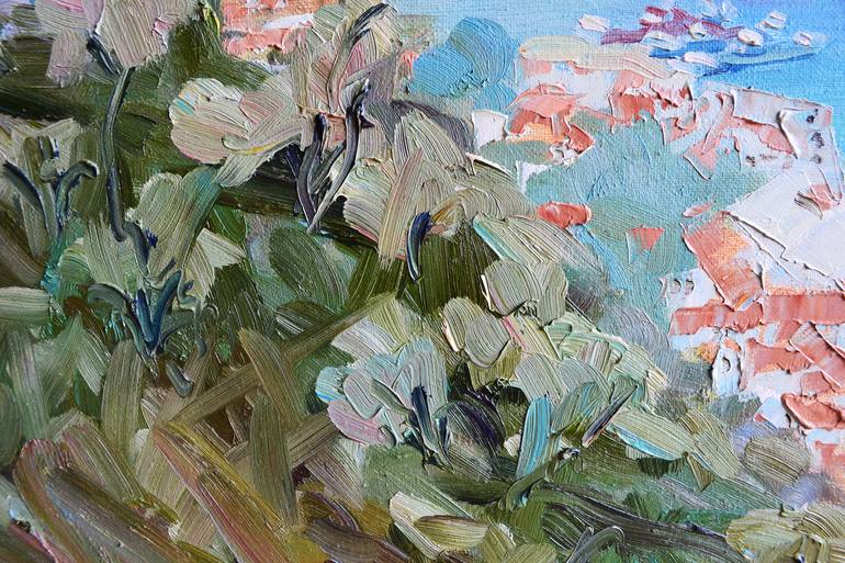 Original Impressionism Landscape Painting by Iryna Klymenko