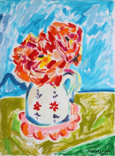 Jug with Flowers thumb