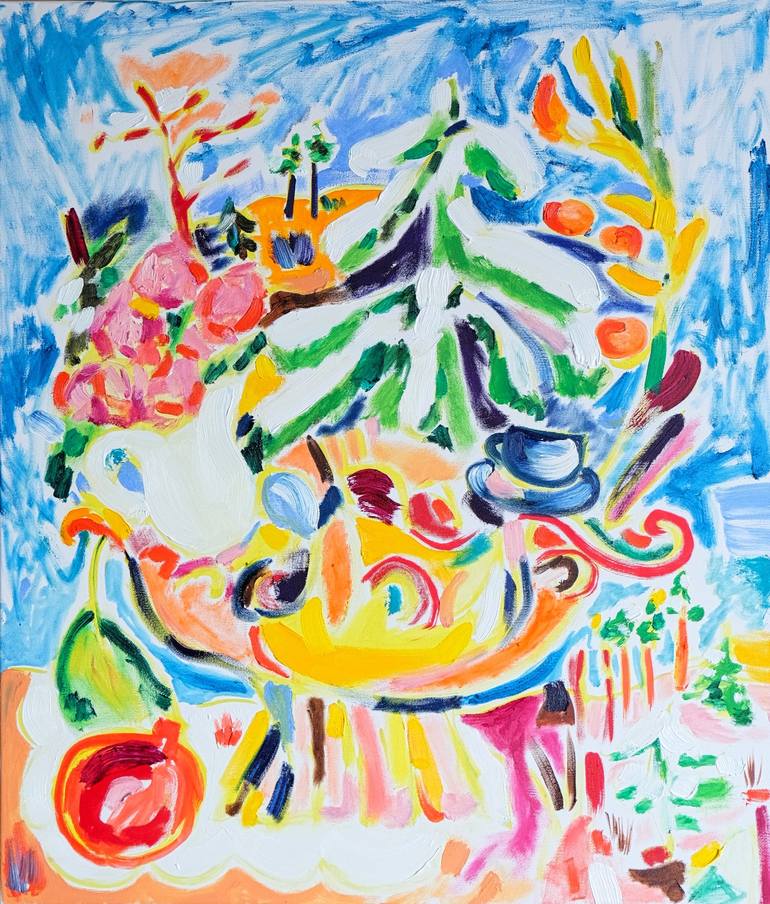 Print of Contemporary Still Life Paintings by Tamara Jare
