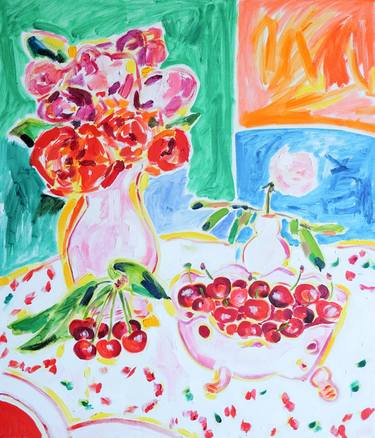 Original Contemporary Still Life Paintings by Tamara Jare