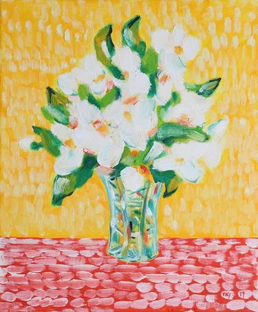 Print of Floral Paintings by Tamara Jare