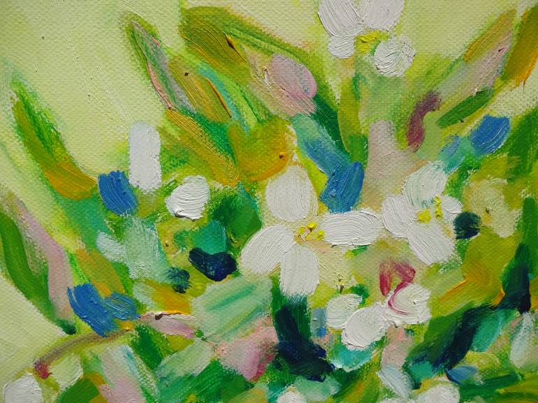 Original Figurative Floral Painting by Tamara Jare