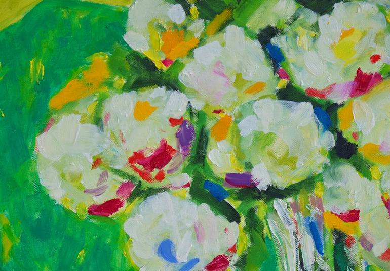 Original Figurative Floral Painting by Tamara Jare