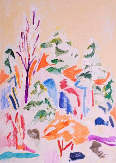 Print of Fine Art Seasons Paintings by Tamara Jare