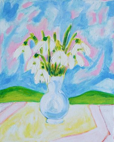 Spring Snowdrops Bouquet thumb
