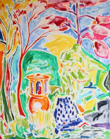 Print of Abstract Garden Paintings by Tamara Jare