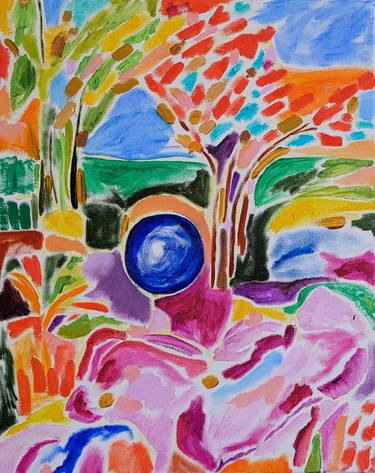 Print of Abstract Garden Paintings by Tamara Jare