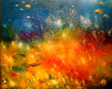 Print of Fish Paintings by Tatjana Anufrijeva