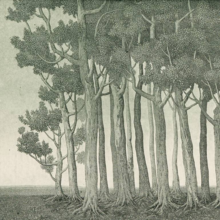 Original Figurative People Printmaking by Valery Slauk