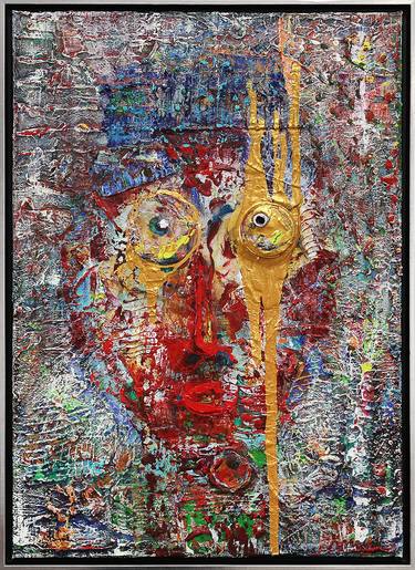 Original Abstract People Paintings by Andreas Garbe