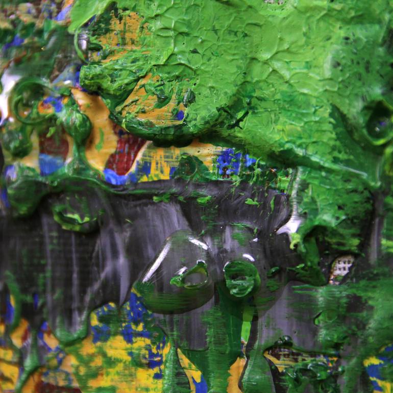 Original Abstract Expressionism Abstract Painting by Andreas Garbe