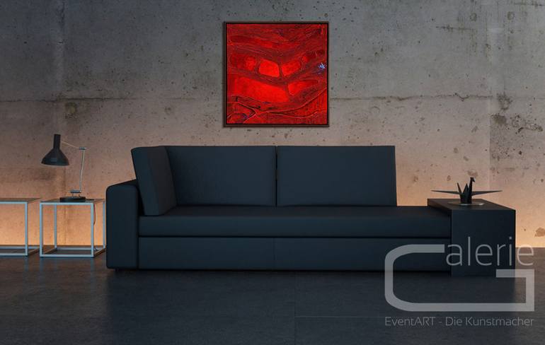 Original Fine Art Abstract Painting by Andreas Garbe