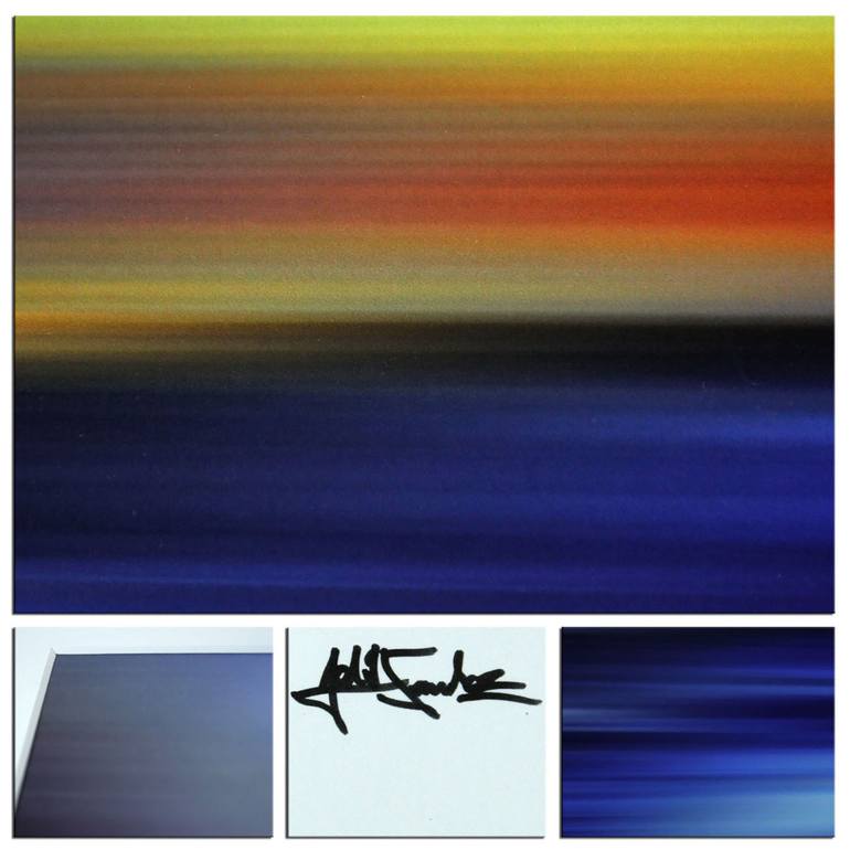 Original Abstract Expressionism Abstract Printmaking by Andreas Garbe