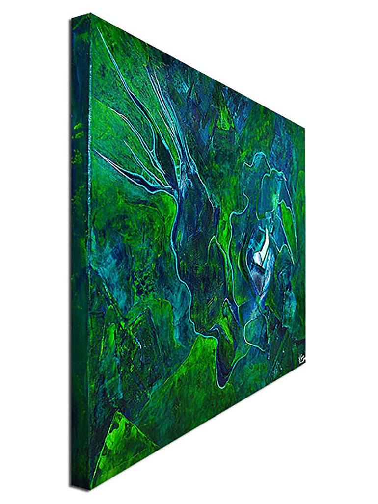 Original Abstract Expressionism Abstract Painting by Andreas Garbe