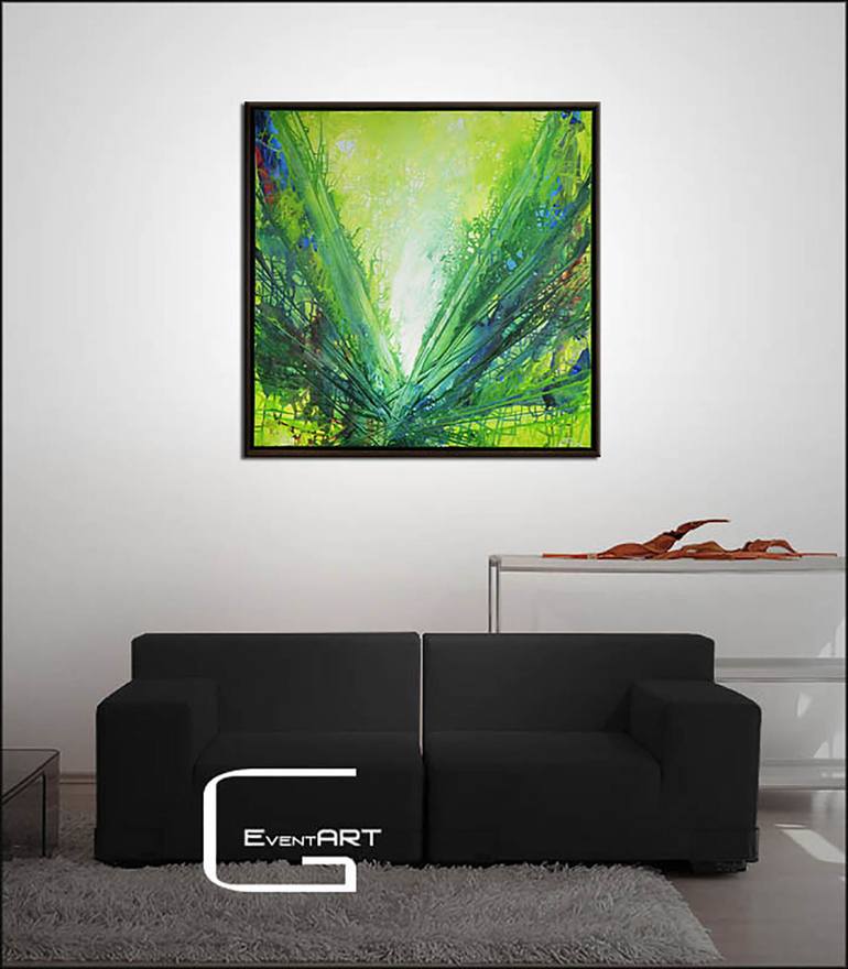 Original Abstract Expressionism Abstract Painting by Andreas Garbe