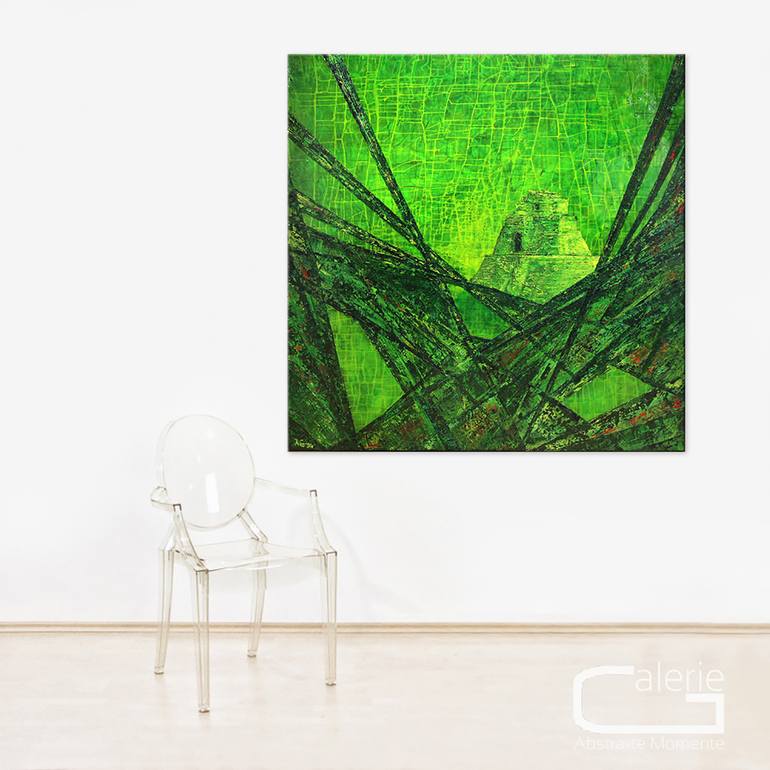 Original Abstract Expressionism Abstract Painting by Andreas Garbe