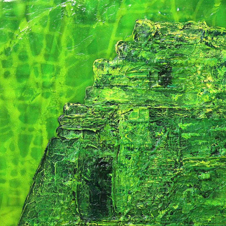 Original Abstract Expressionism Abstract Painting by Andreas Garbe