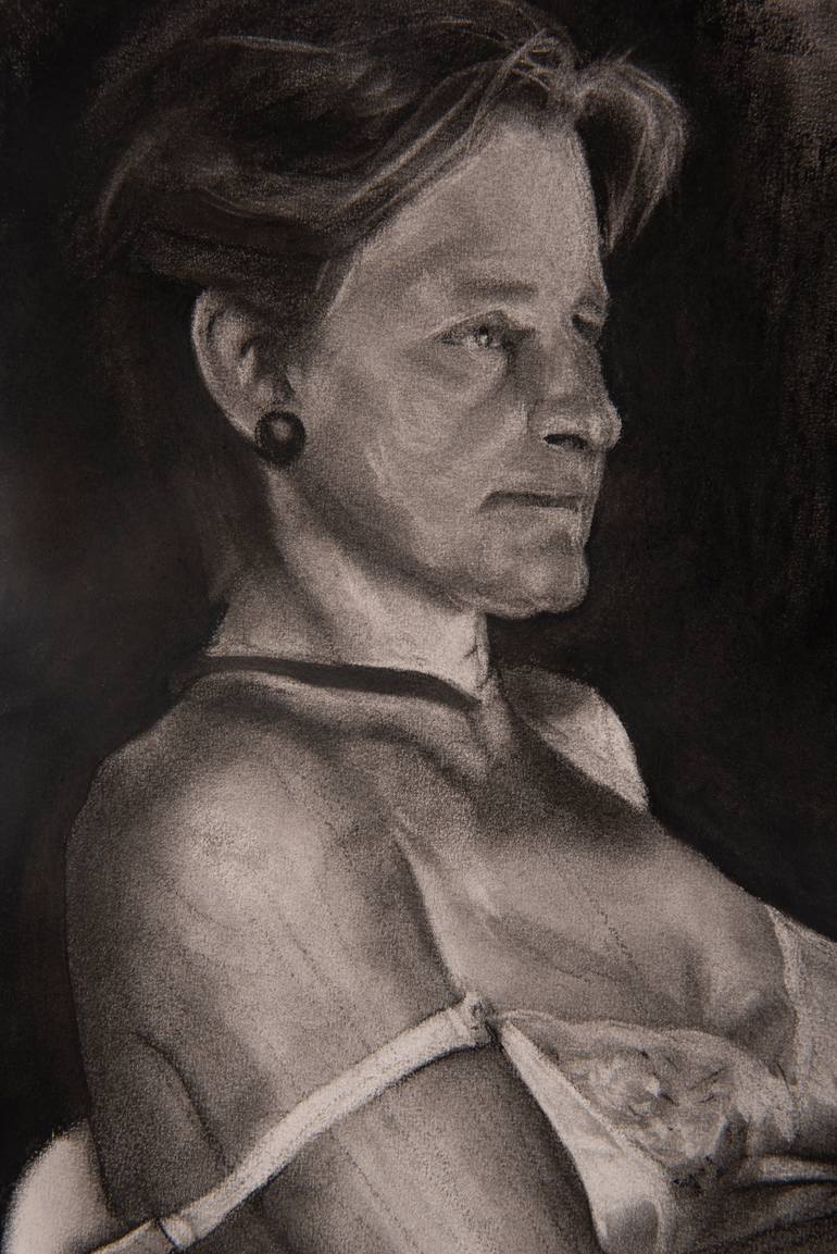 Original Figurative Pop Culture/Celebrity Drawing by Andreea Vlad