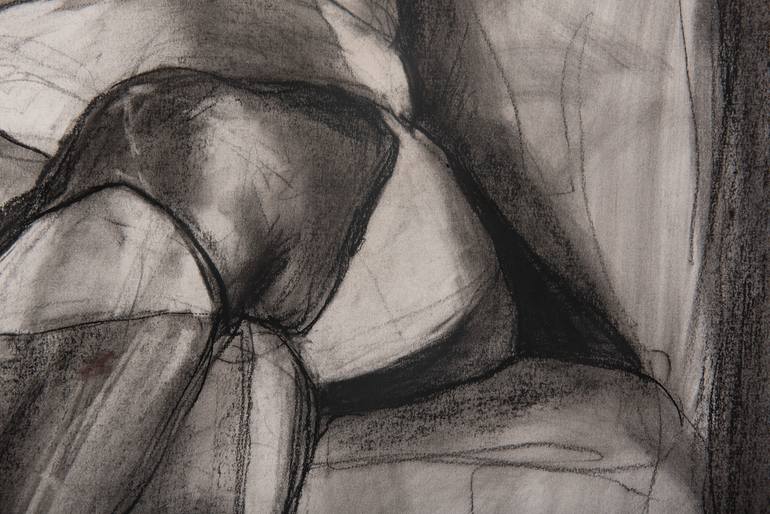 Original Figurative Body Drawing by Andreea Vlad