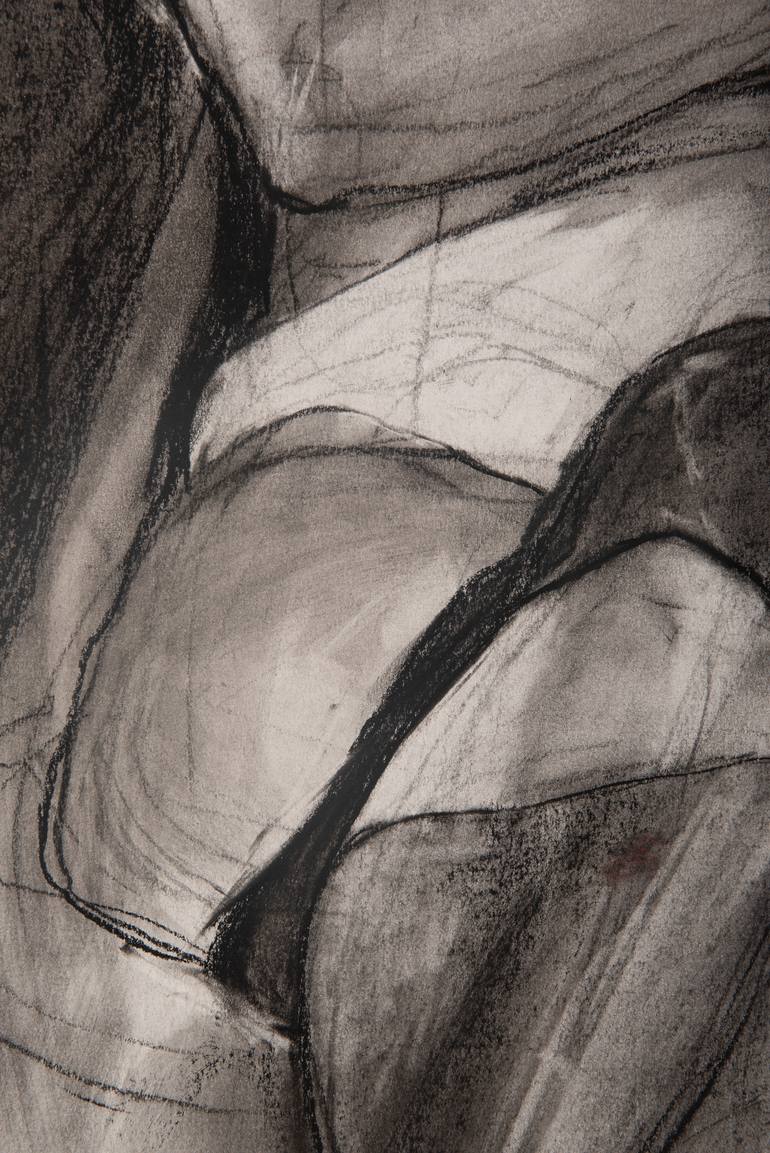 Original Figurative Body Drawing by Andreea Vlad