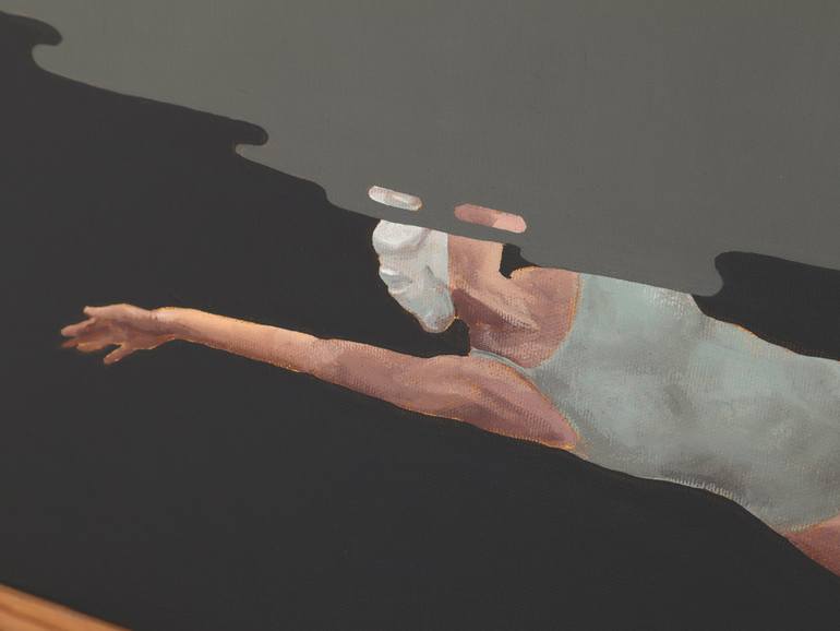 Original Minimalism Body Painting by Ana Patitú