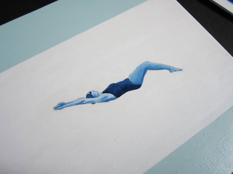 Original Minimalism Sport Painting by Ana Patitú