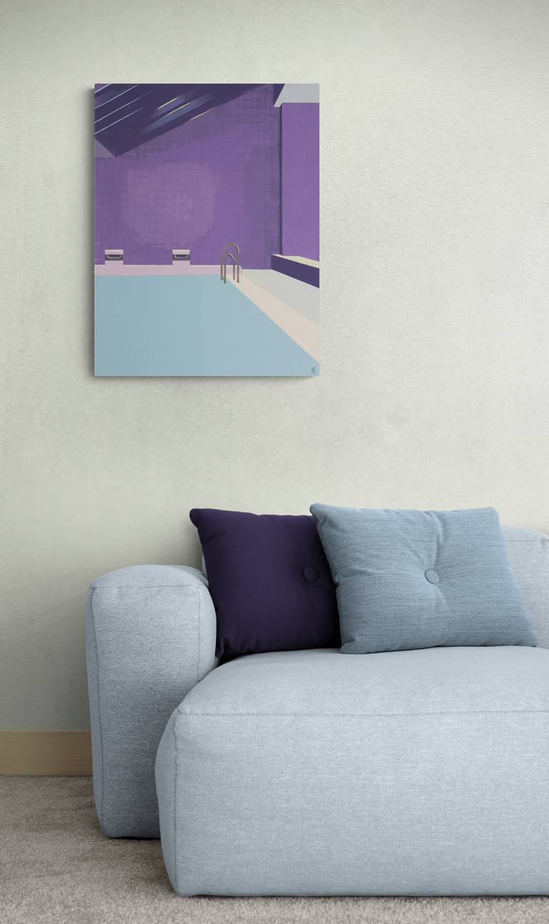 Original Expressionism Architecture Painting by Ana Patitú