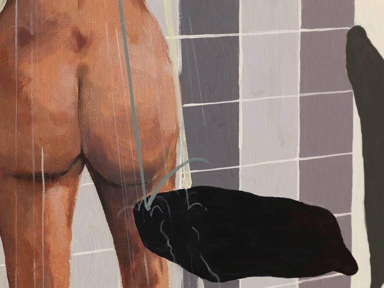 Original Figurative Body Painting by Ana Patitú