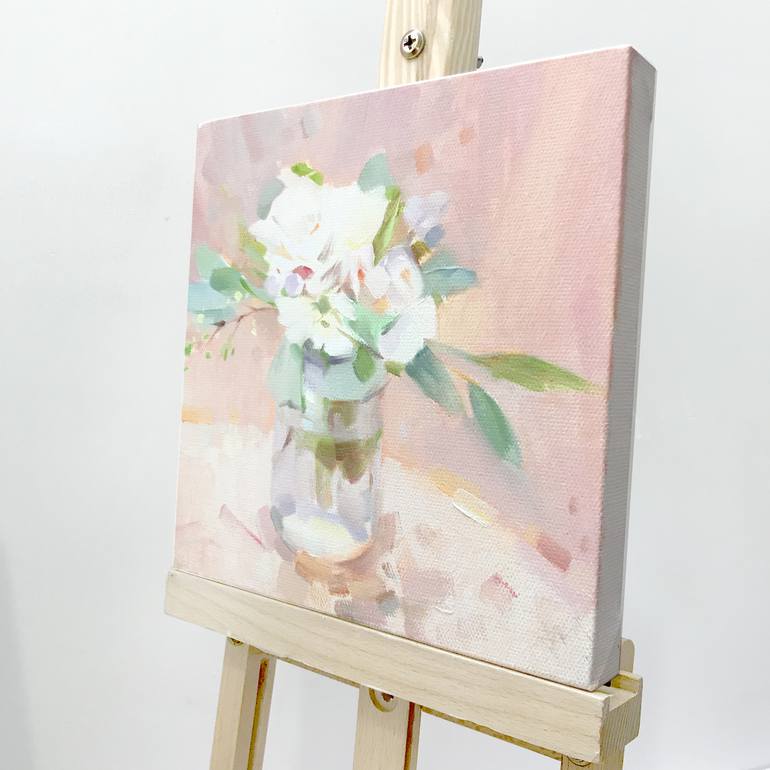 Original Fine Art Floral Painting by Max Calder