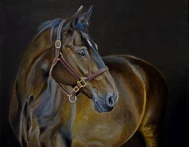 Horse Oil Color Painting thumb