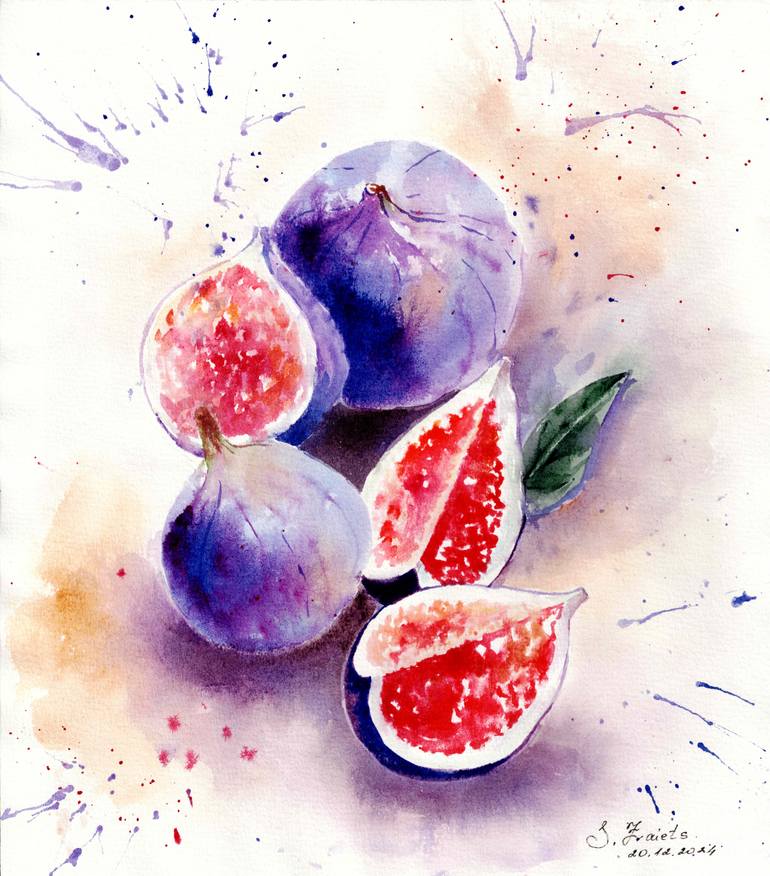 Original Illustration Food & Drink Painting by Svitlana Zaiets
