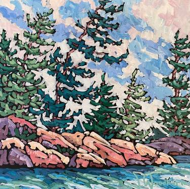 Original Impressionism Landscape Paintings by Jennifer Woodburn