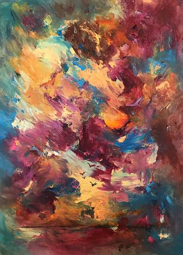 Print of Abstract Fantasy Paintings by Tracey-Ann Morris