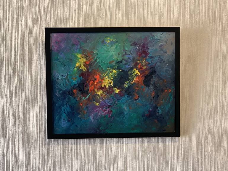 Original Abstract Expressionism Abstract Painting by Tracey-Ann Morris