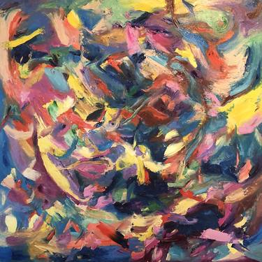 Original Abstract Portrait Paintings by Tracey-Ann Morris