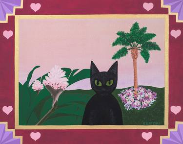 Print of Folk Cats Printmaking by Archangel ART