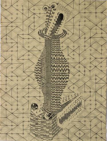 Print of Figurative Geometric Drawings by Katarzyna Stelmach