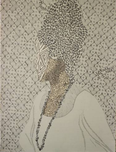 Print of Women Drawings by Katarzyna Stelmach