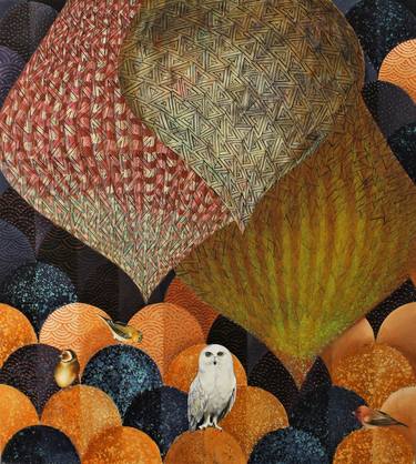 Print of Patterns Paintings by Katarzyna Stelmach