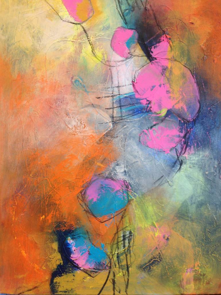 Genetic Mutation Painting by Amy Shamansky | Saatchi Art