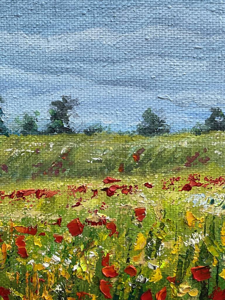 Original Landscape Painting by Mariia Hyhar