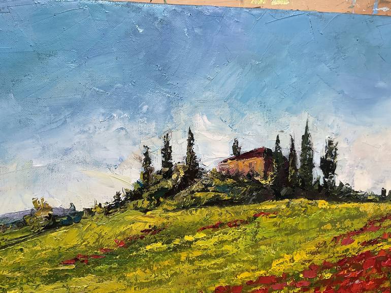 Original Landscape Painting by Mariia Hyhar